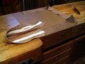 Making Box Pillow in Leather